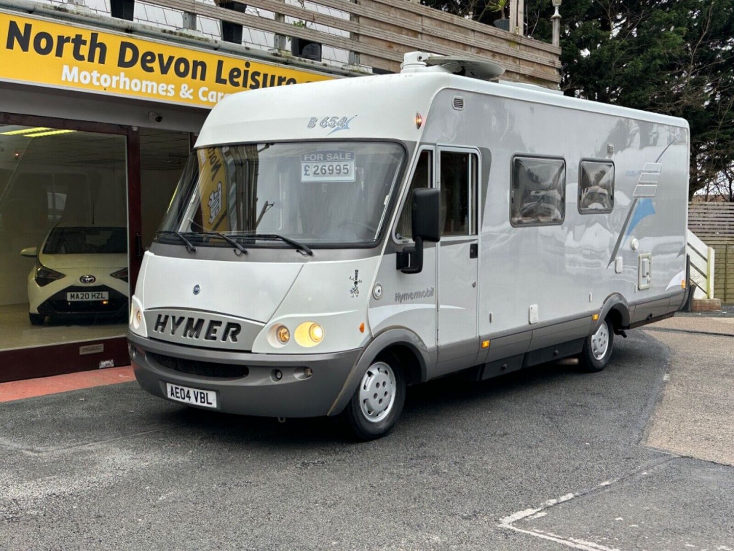 Hymer B654 Motorhome (2004) | North Devon Leisure Motorhomes